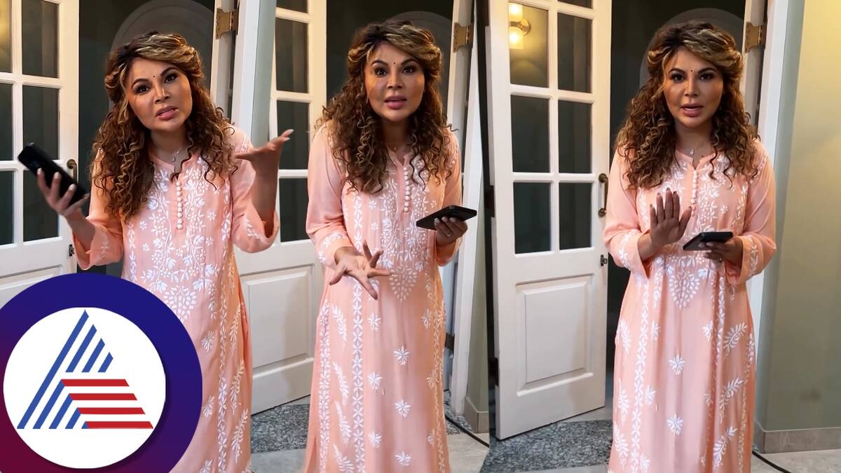 Rakhi Sawant Dazzling In Traditional  Salwar Suit roo