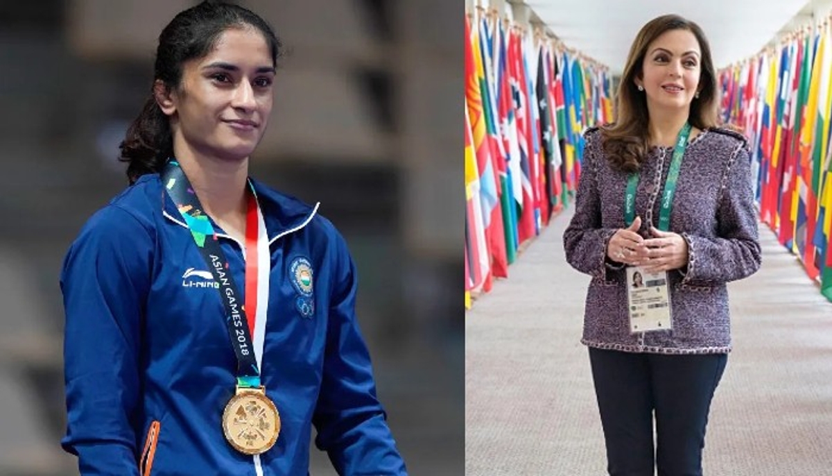 IOC Member Nita Ambani shares word of encouragement for Vinesh Phogat after disqualification kvn