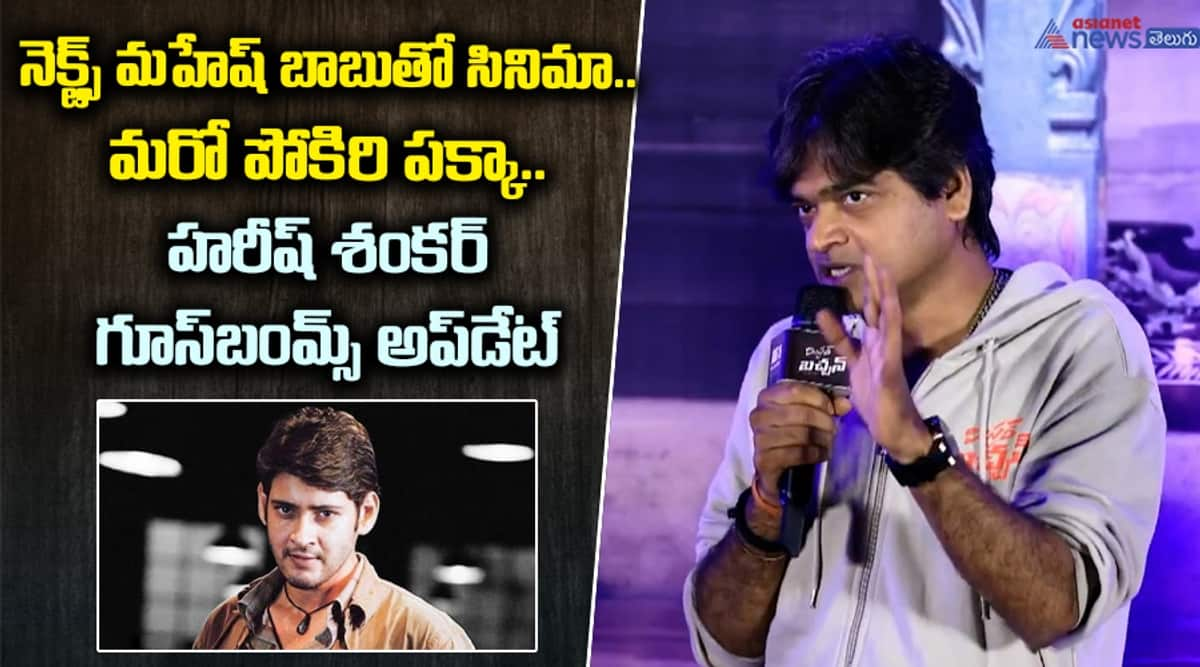 Director Harish Shankar About Movie With Mahesh Babu