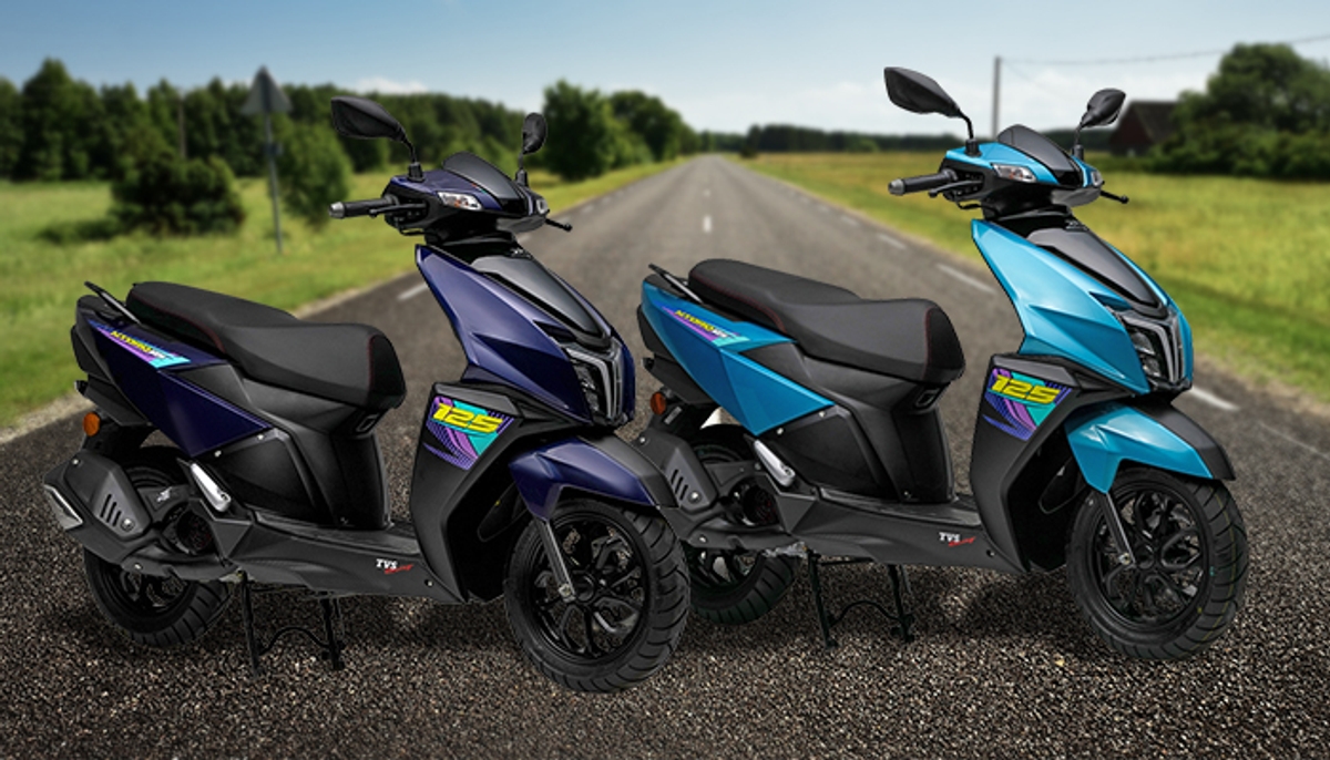 TVS Motor Company introduces new colours to TVS  NTORQ lineup