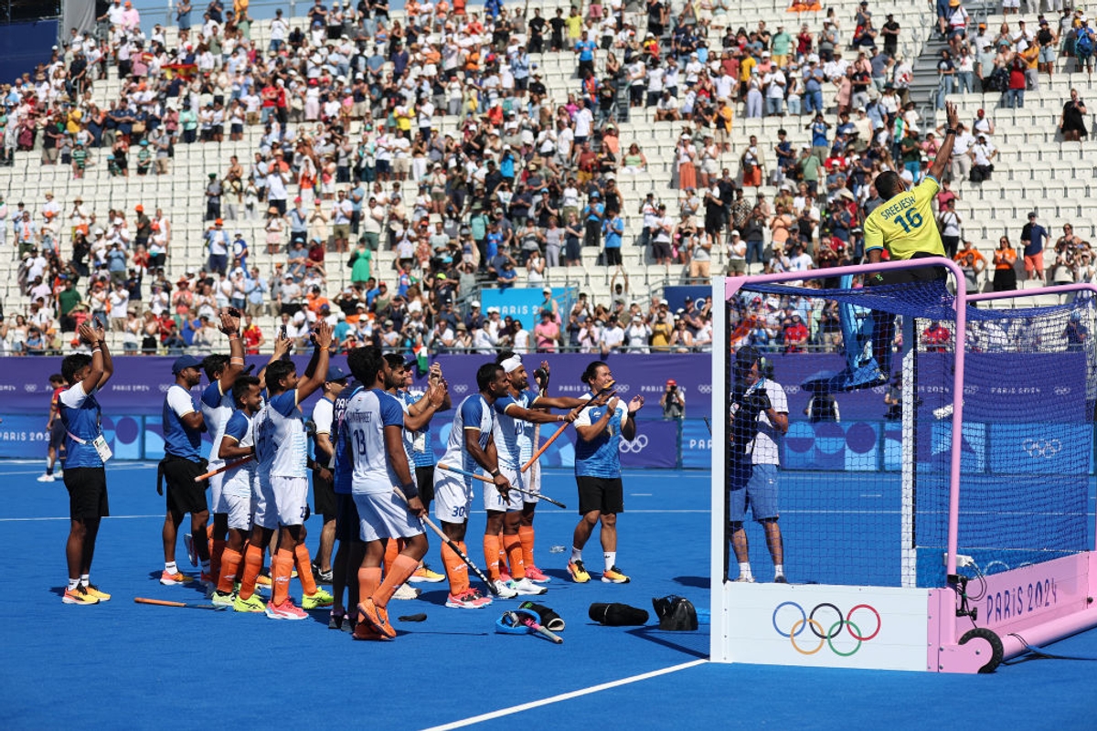 India won Bronze medal at Paris 2024 Olympics after Beat Spain by 2-1 in Mens Hockey Match rsk