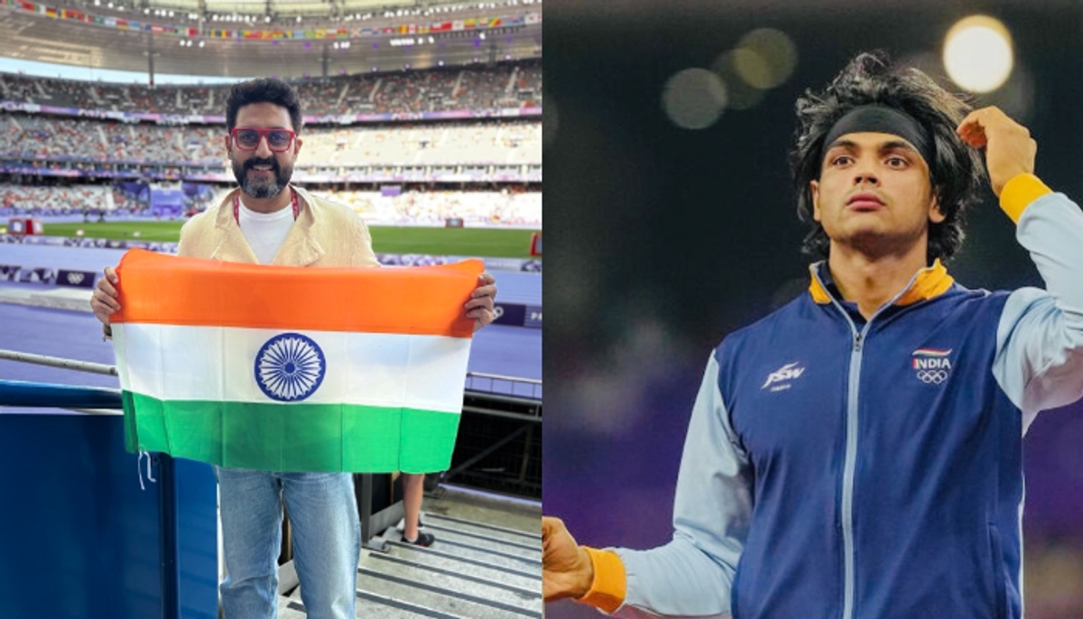 Abhishek Bachchan congratulates Niraj Chopra post his silver medal win at the Paris Olympics - WATCH ATG