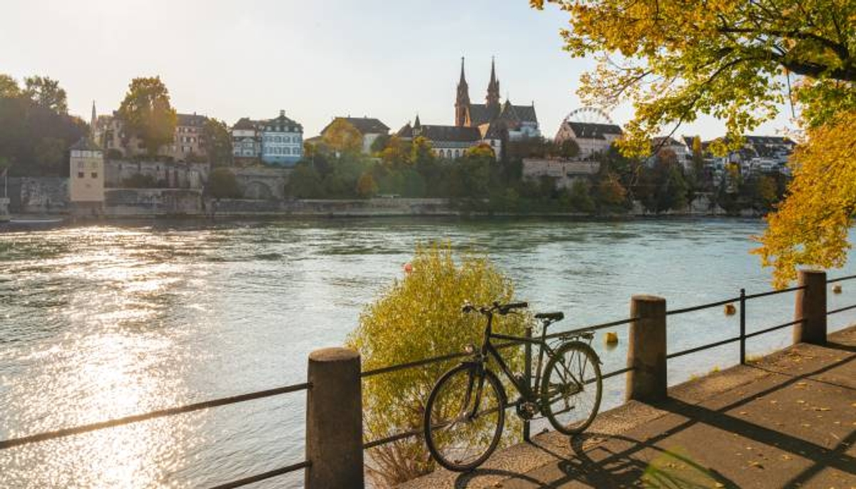 3 countries in 10 seconds Basel Switzerland