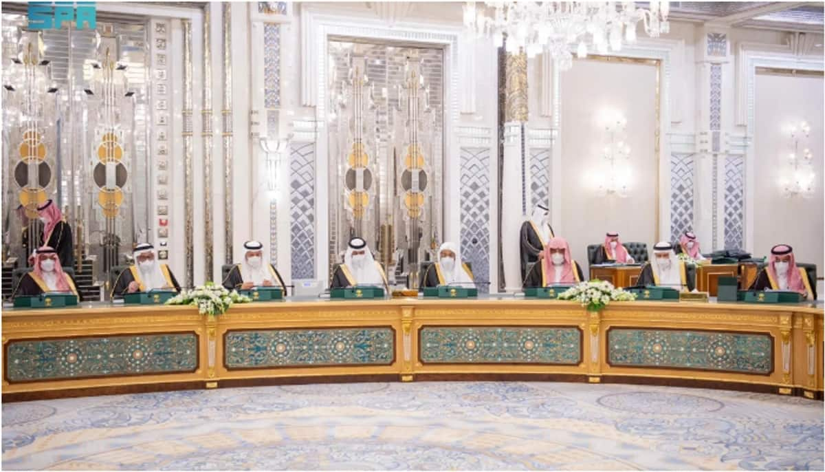 saudi cabinet meeting can be held without the presence of King and crown prince 