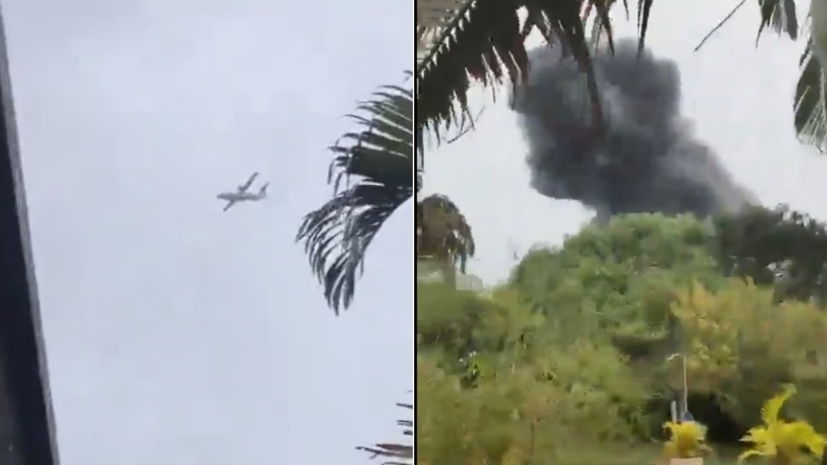 BREAKING Brazilian plane with 62 people on board crashes in Sao Paulo; dramatic videos surface (WATCH) snt