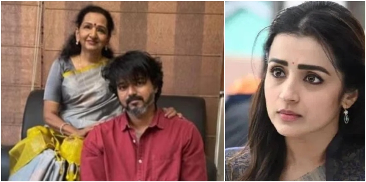 vijay mother Shoba Chandrasekhar scold trisha for sai baba temple visit said bayilvan ranganathan vvk