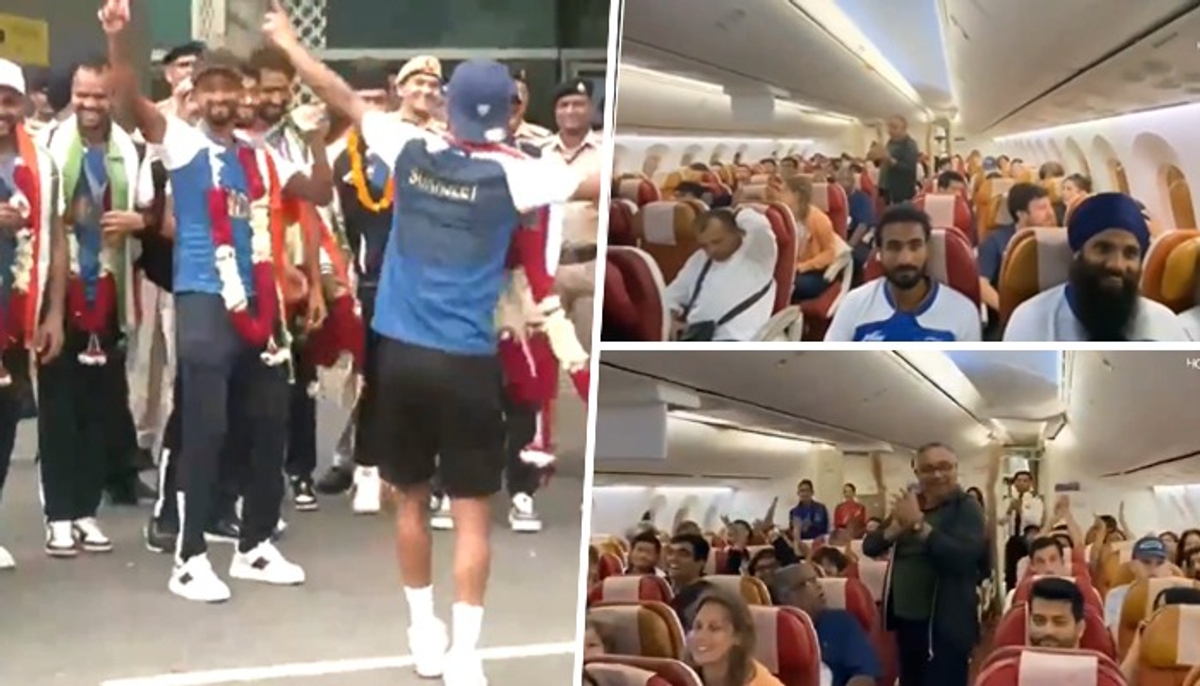 Heroic welcome for Olympic bronze-winning hockey team: Air India's gesture, players dance wins hearts (WATCH) snt