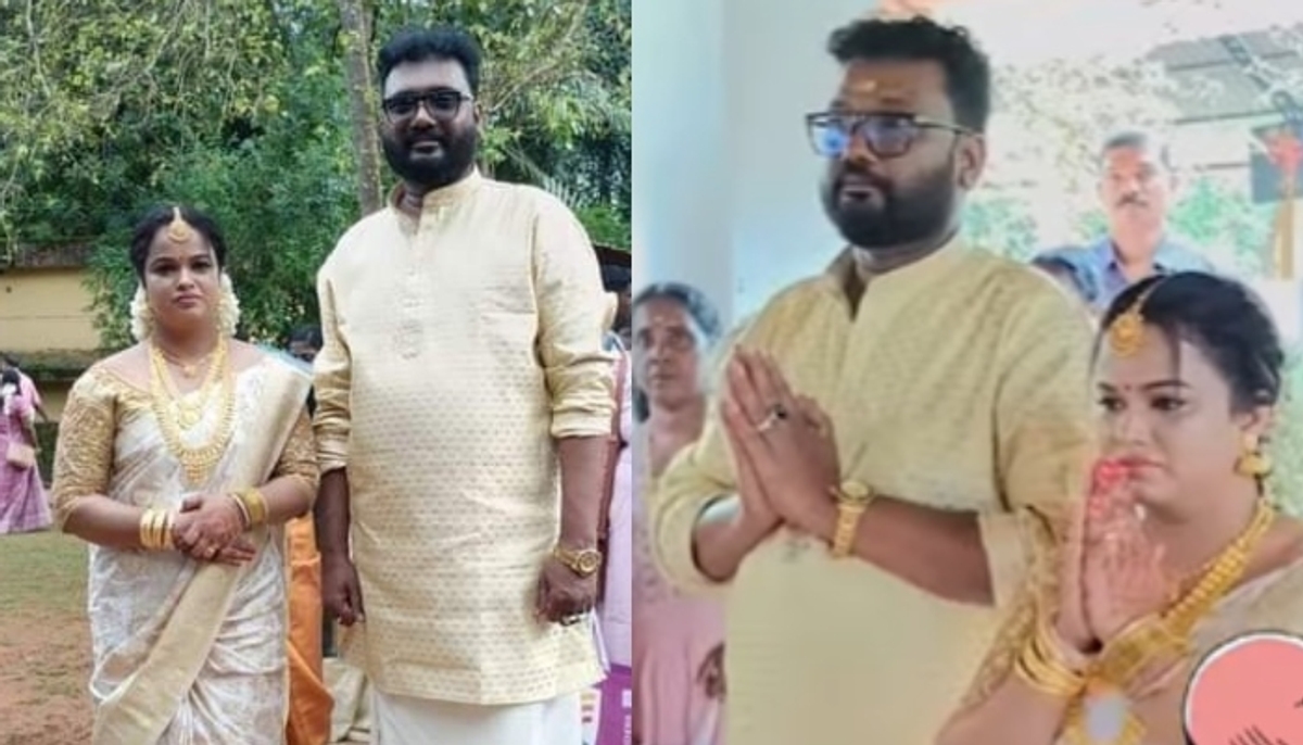 actor ullas panthalam got married with areekod panchayath president divya 