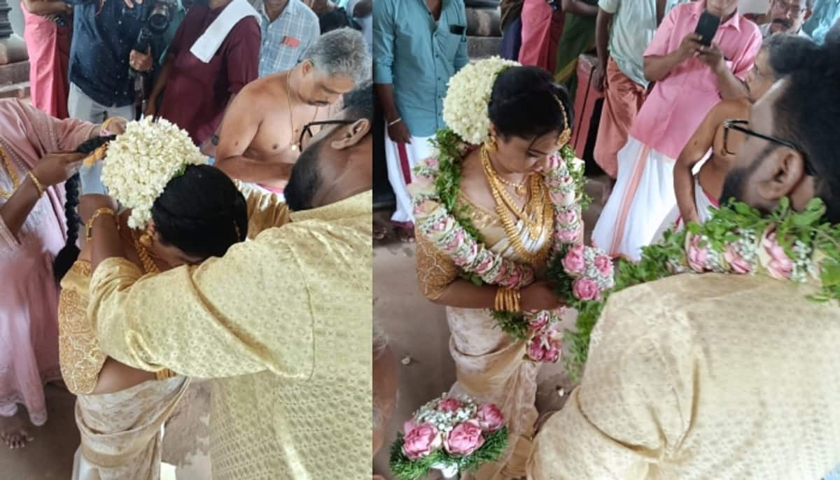 actor ullas panthalam got married with areekod panchayath president divya 