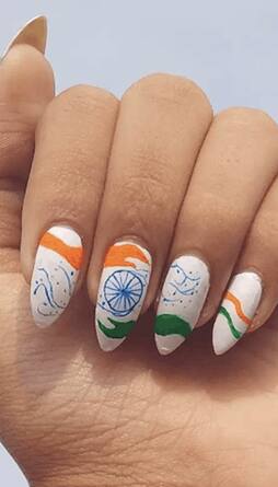 Independence Day Nail Art: 8 Trianga Inspired Designs ram 