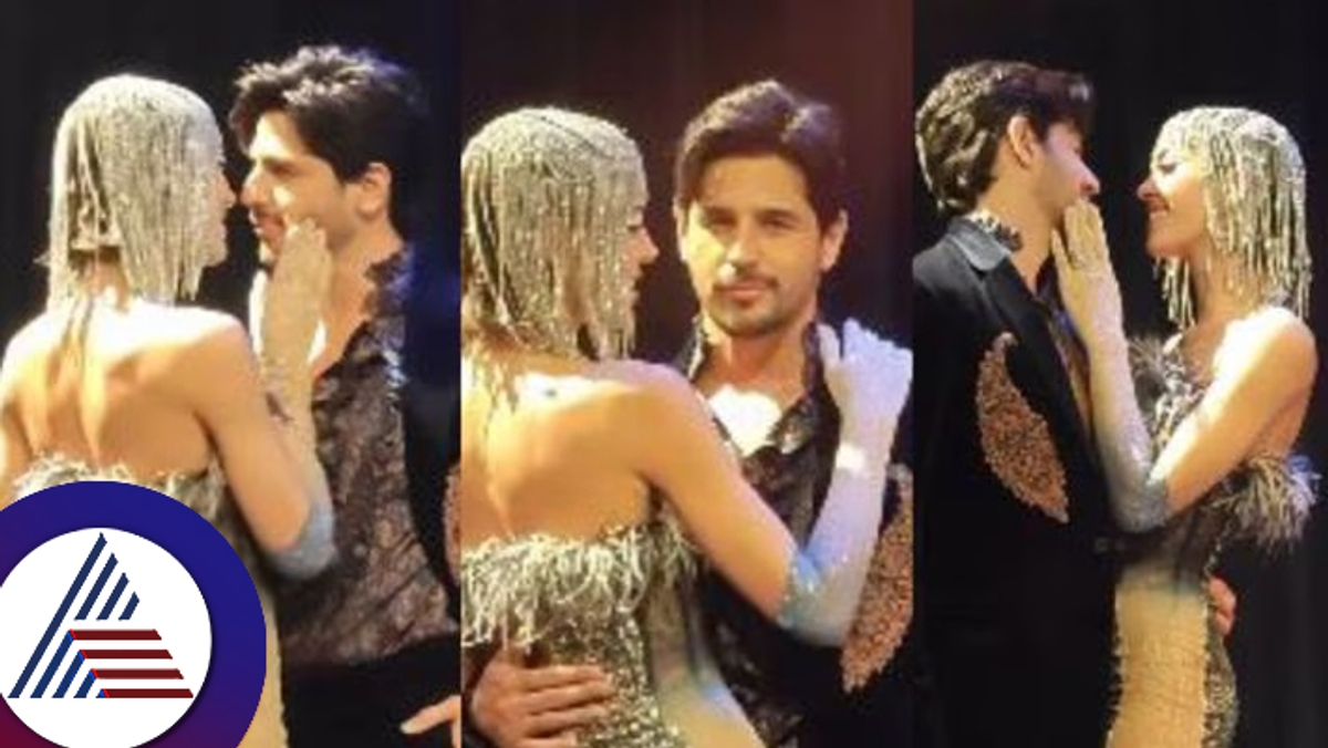 Sidharth Malhotras flirtatious chemistry with model at Shantanu and Nikhils couture show suc