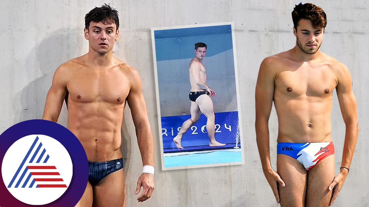 Why male athletes have to wear such tiny trunks to compete in the Olympics mrq