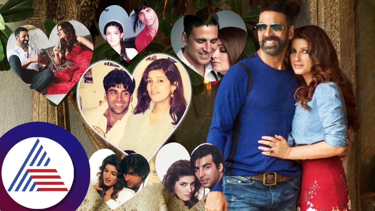 Love story of bollywood actor Akshay Kumar and Twinkle Khanna pav