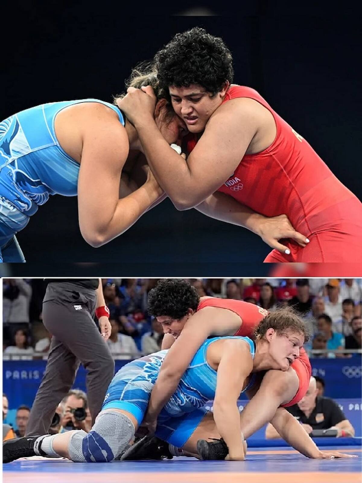 reetika hooda lost in 76 kg wrestling paris olympics 2024