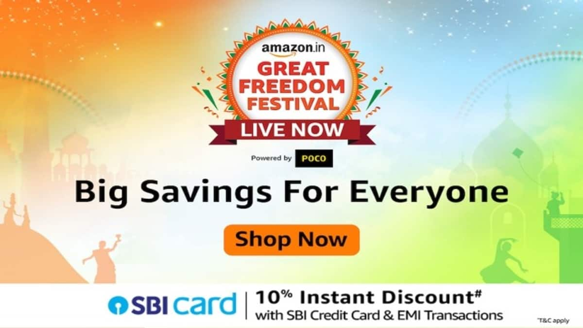 Amazon Great Freedom Festival 2024 Bumper discounts available on computer monitors and printers