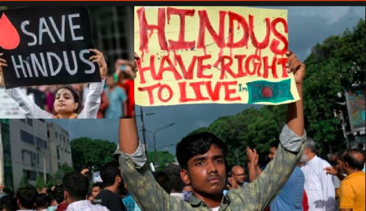 wont leave country again Bangladesh hindus fights for home land, protest aganist violence aganist hindus akb