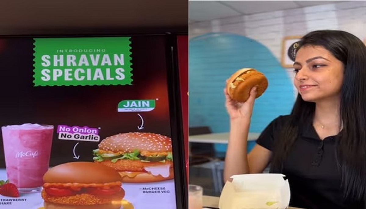 McDonald Faces Backlash Over Shravan Special Menu With No Garlic And Onion Burger san