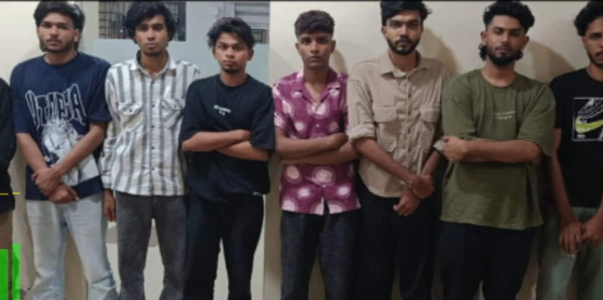 nine youth including one 18 year old woman arrested from Kochi kakkanad apartments for possessing MDMA