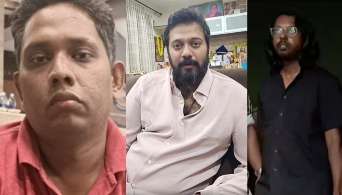 actor bala against santhosh varkey, aju alex, chekuthan, mohanlal 