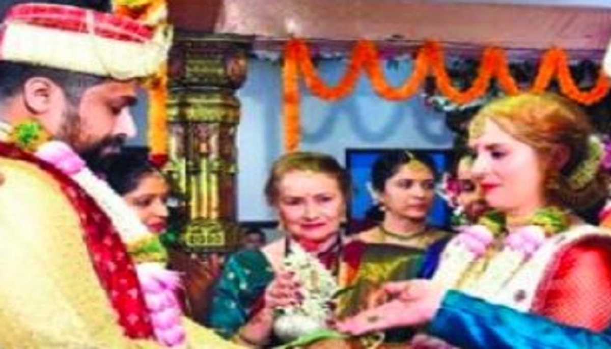 Brazil woman married with karnataka's coastal young man in mangaluru grg 