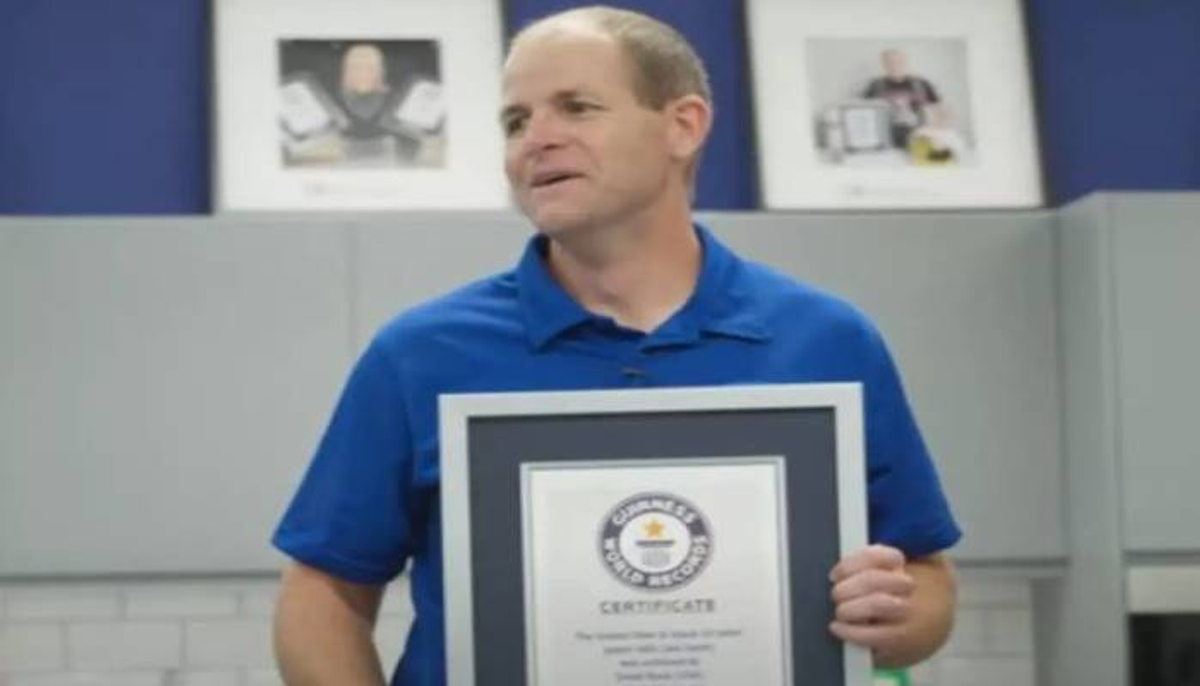 15 Guinness record in a single day David Rush