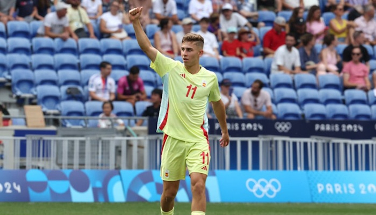 football Fermin Lopez: Barcelona reportedly preparing improved contract for Spain's Olympic star scr