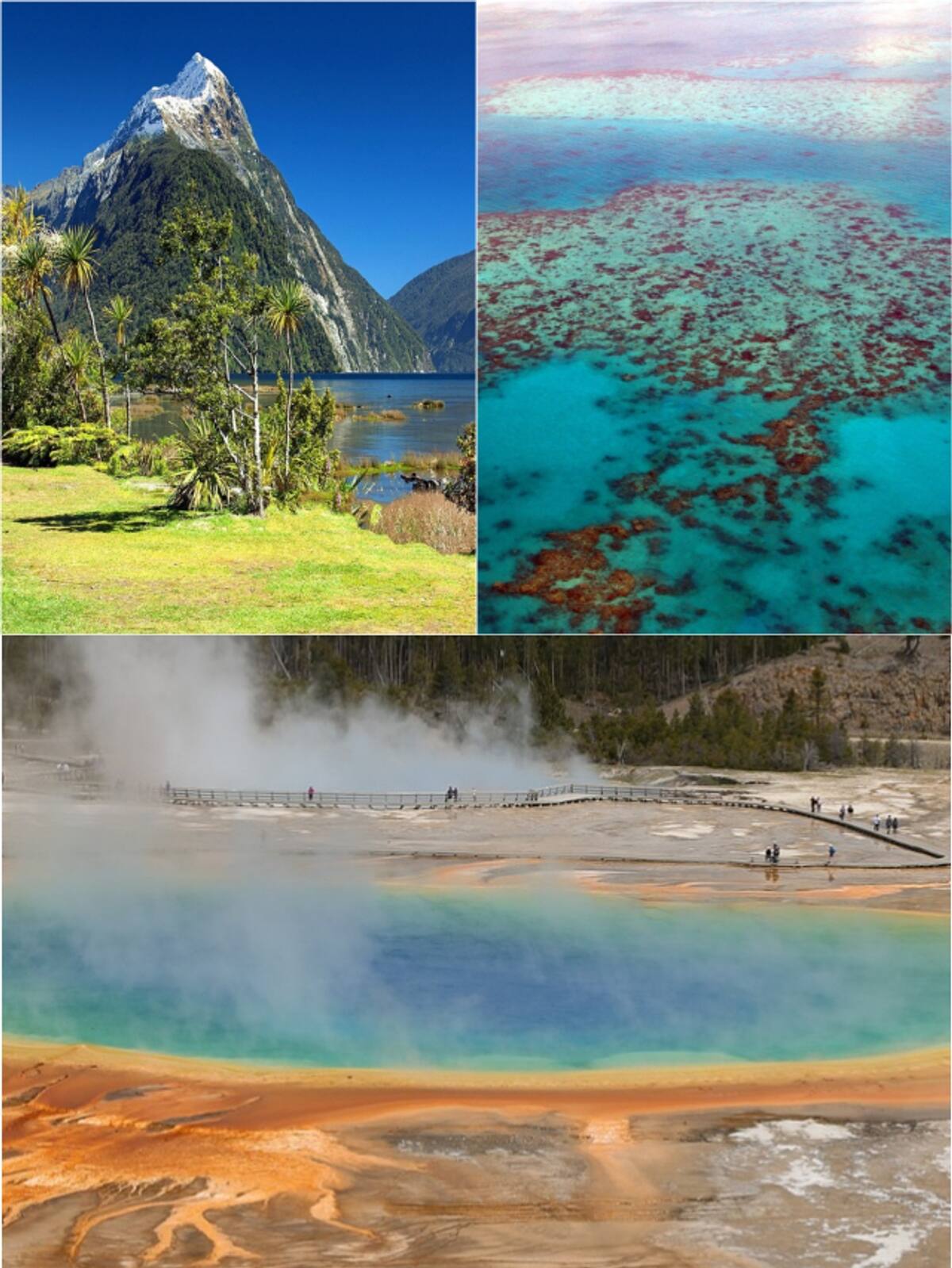 Great Barrier to Yellowstone: 7 Natural UNESCO Word Heritage sites ATG