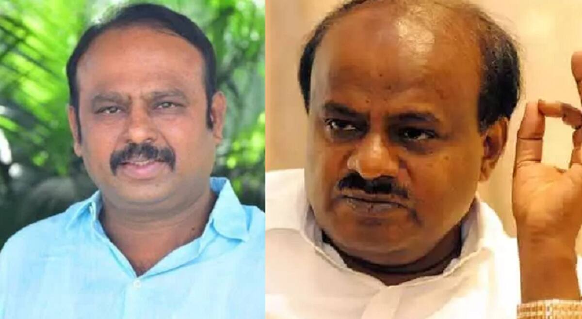 mla km uday slams on union minister hd kumaraswamy at mandya gvd