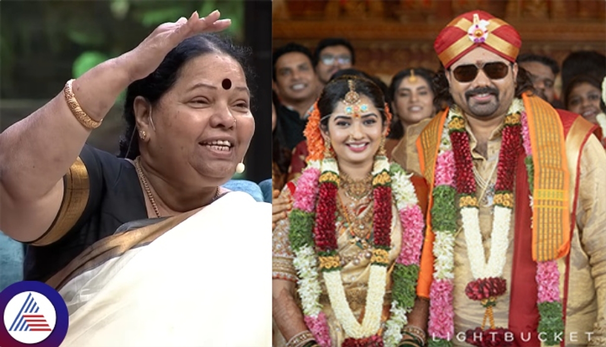 Director Tharun Sudhir mother Malathi tears In Front of Actor Ganesh for son marriage sat