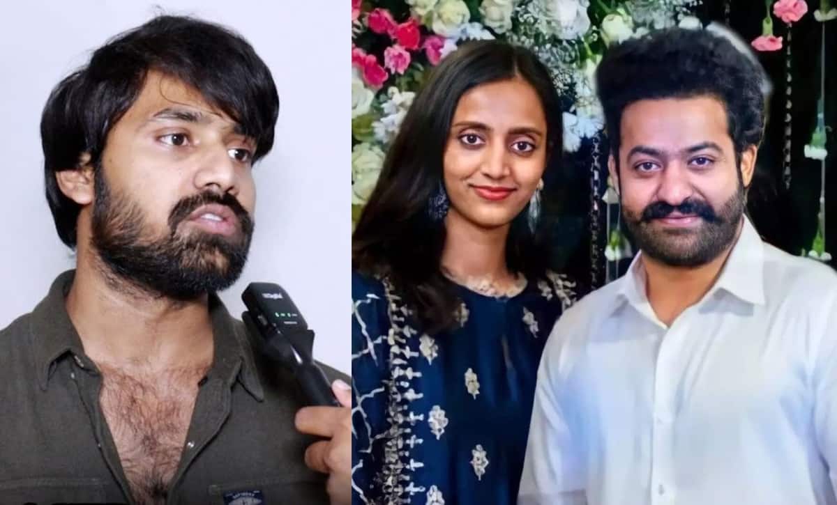 hero ntr wife lakshmi pranathi brother narne nithin reveals sister real nature ksr 