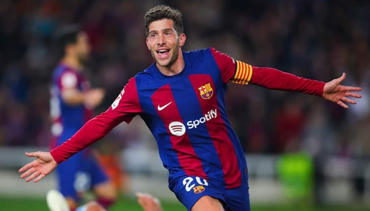 football Sergi Roberto: Spanish midfielder bids farewell to Barcelona after 14 seasons scr