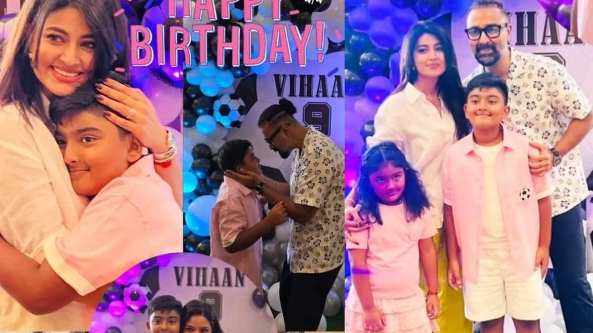 Sneha Prasanna Son Vihaan 9th Birthday Celebration Photos gan