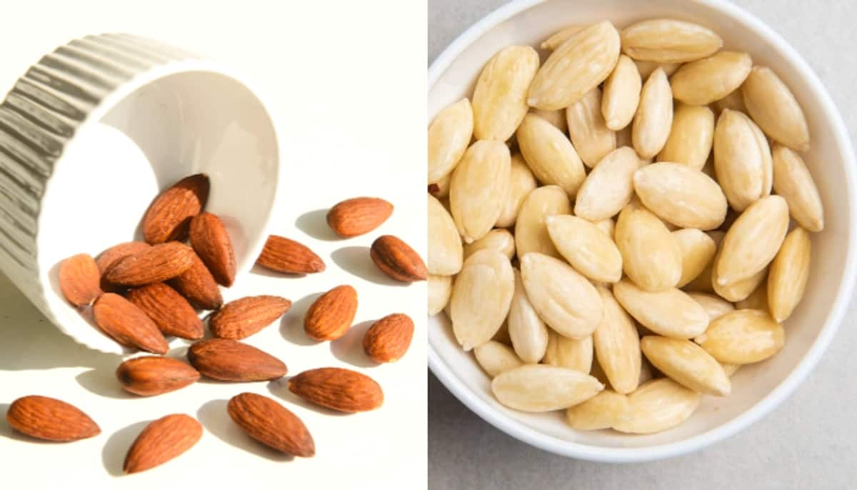 eating almonds with skin or without it which is better