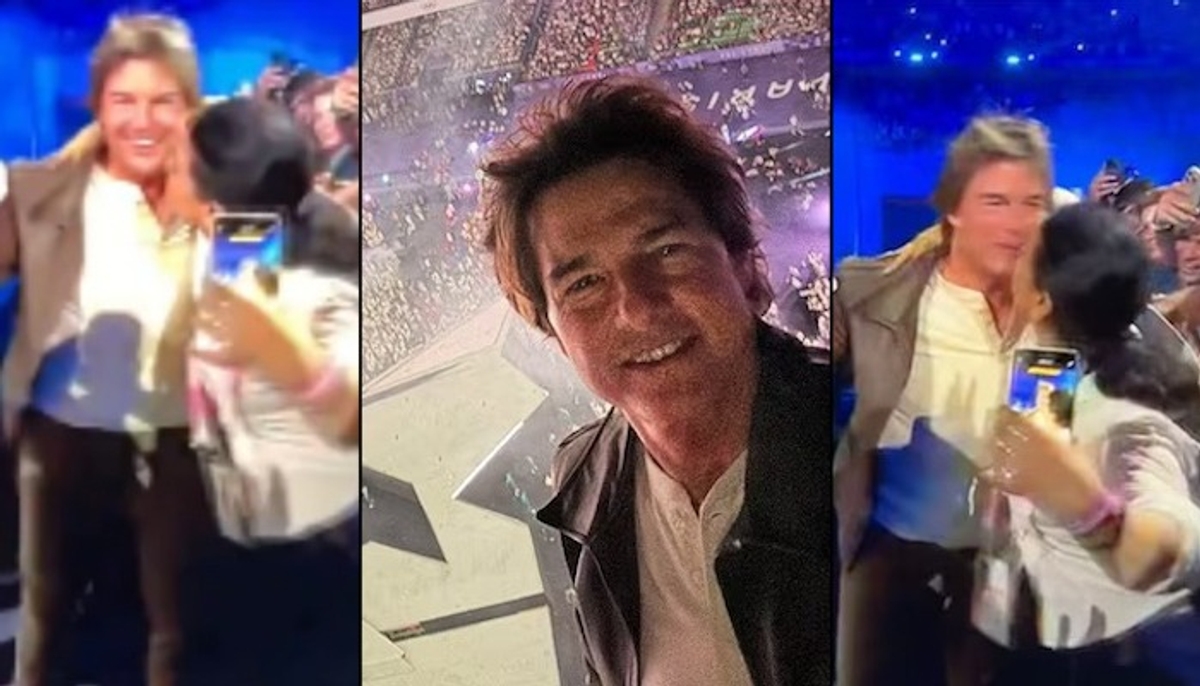 Tom Cruise's female fan forcefully kisses star at Paris Olympics 2024; netizens say 'Imagine If Roles Were Reversed' 