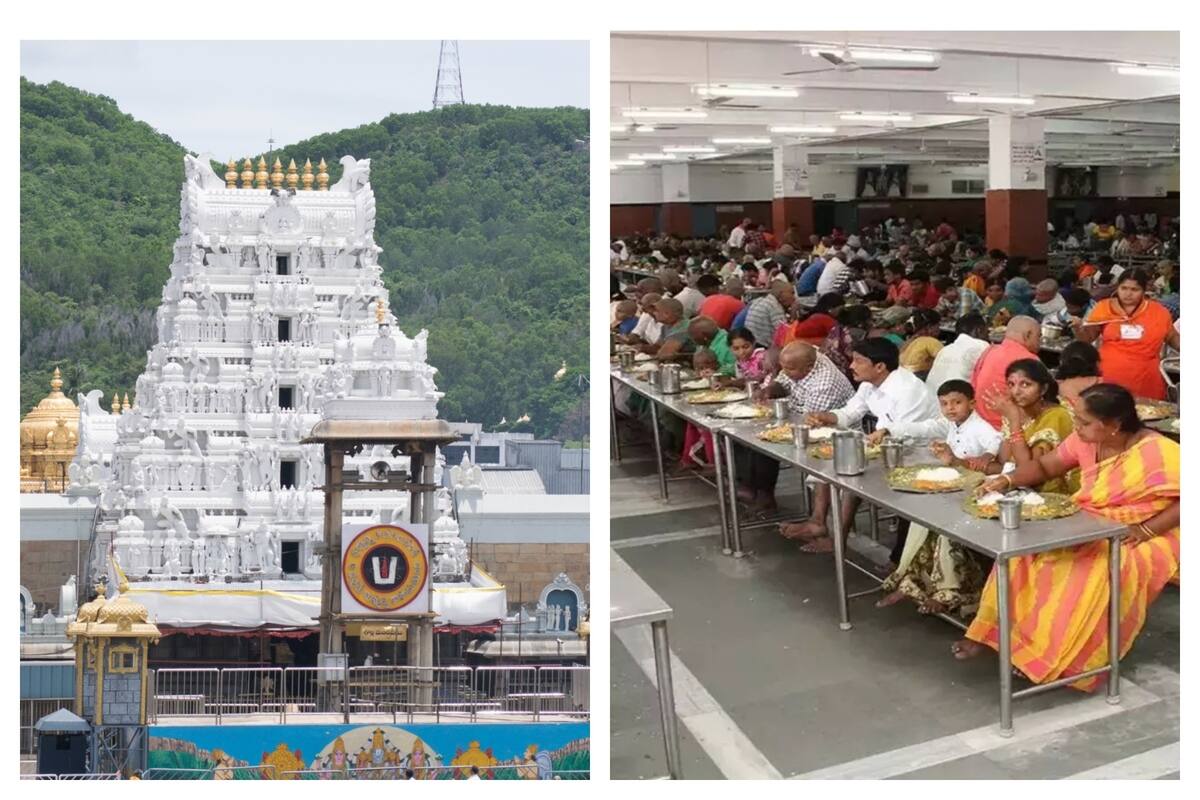 38 lakh rupees are spent every day in Tirupati on free food vel