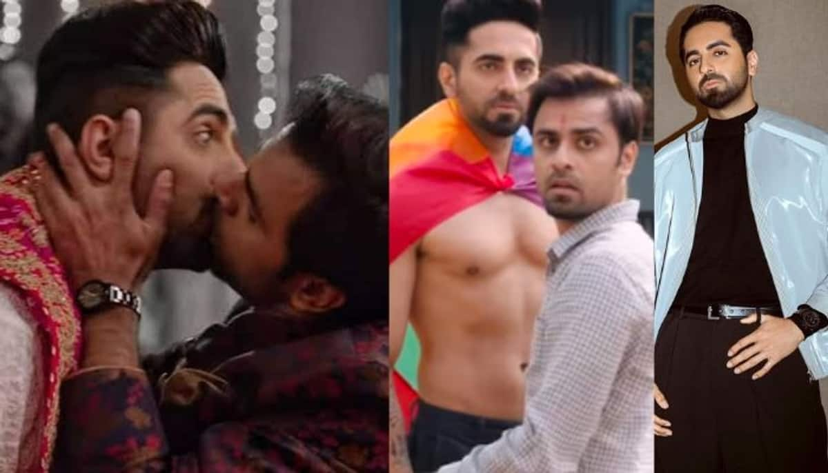 Bollywood Actor Ayushmann Khurrana speaks about kissing seen with jitendra kumar mrq