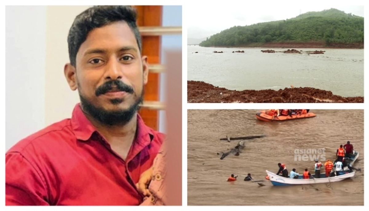 Arjun rescue mission latest update boat with dredger left Karwar coast 