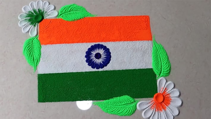 Independence Day Rangoli Designs 2024: Latest and Trendy Ideas for 15th August