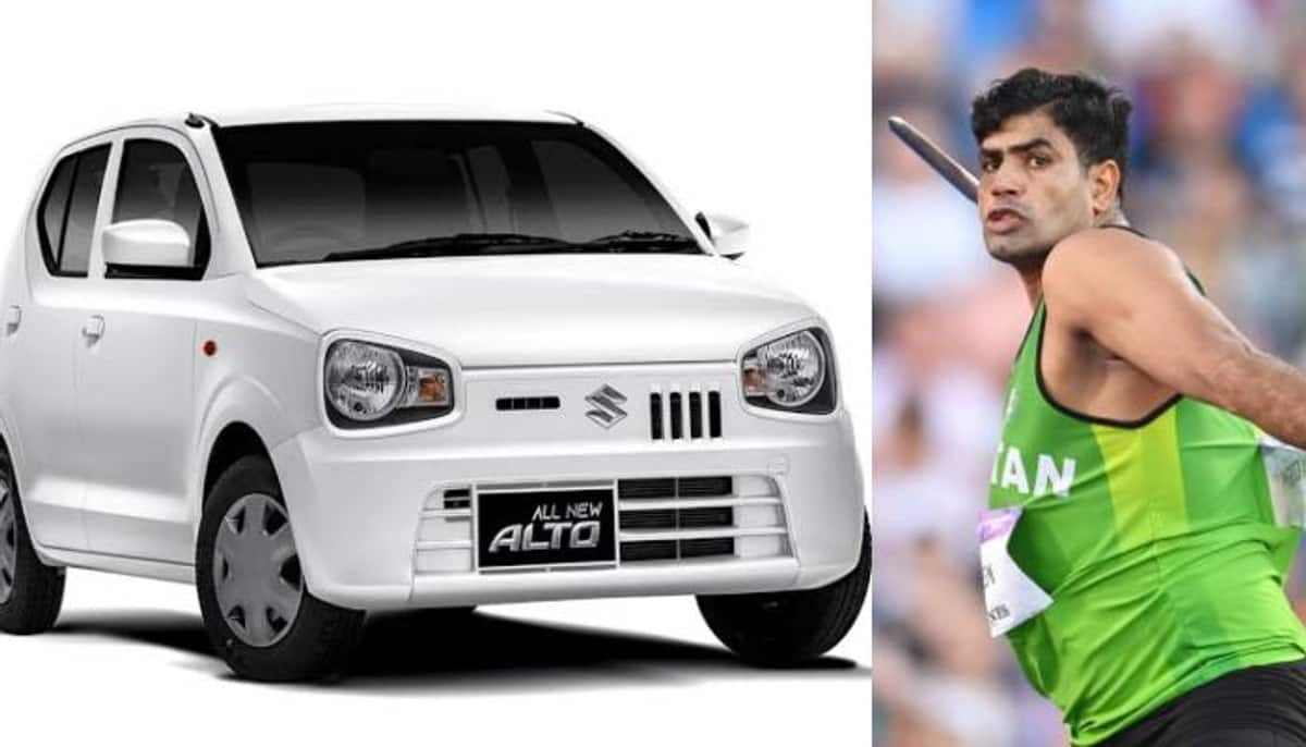 Fan roasts Pakistan businessman for Suzuki Alto gift for Arshad Nadeem