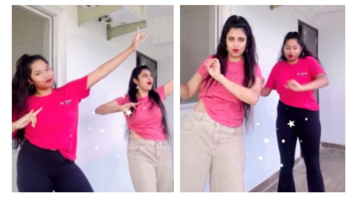 Actres Kasthuri Shankar Shobini Dance video goes viral mma