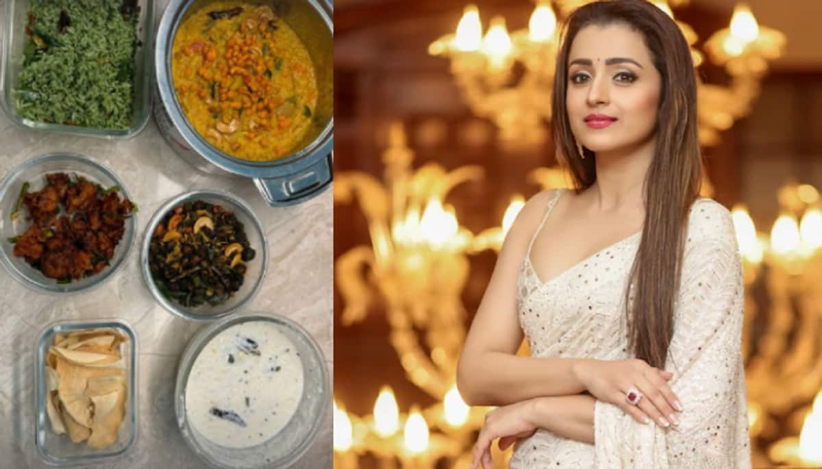 Actress Trisha about actor chiranjeevi providing her food ans