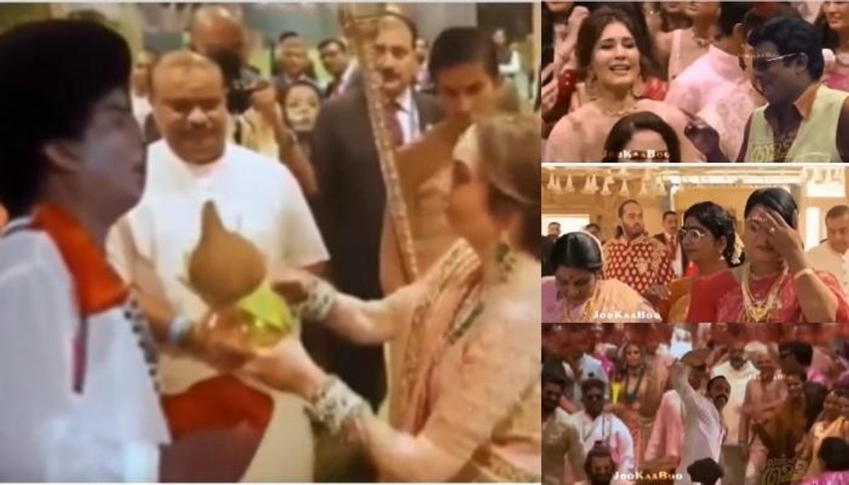 malayalam film famous characters at Ambani Son anant ambani Marriage 