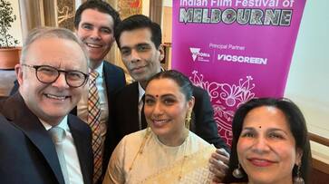 [SEE PICS] Australia PM Anthony Albanese's selfie with Rani Mukerji and Karan Johar is going viral RTM