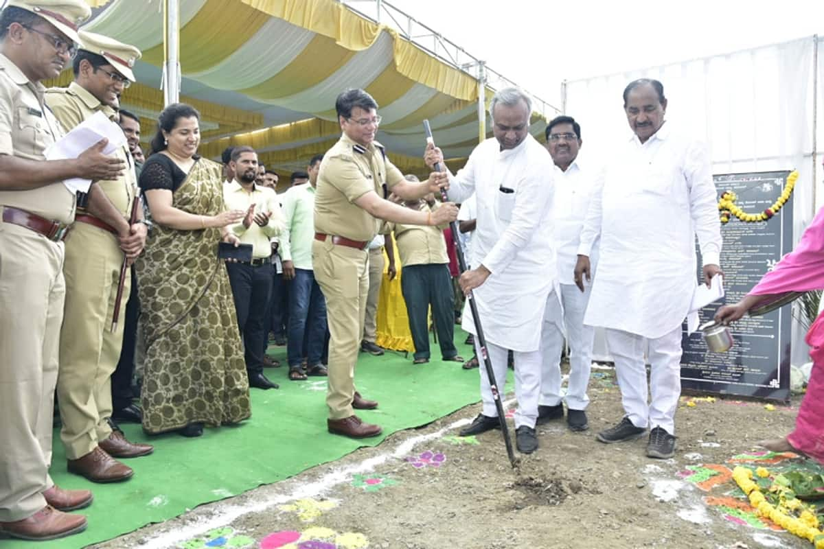 50 percent grant for construction of police accommodation Says Minister Priyank Kharge gvd