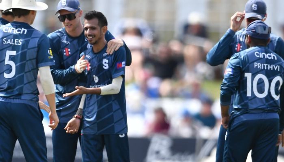 Yuzvendra Chahal takes 5/14 for Northamptonshire vs Kent in One Day Cup