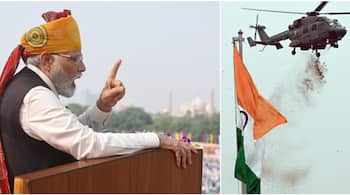 Independence Day! Prime Minister Modi hoisted the national flag for the 11th time tvk