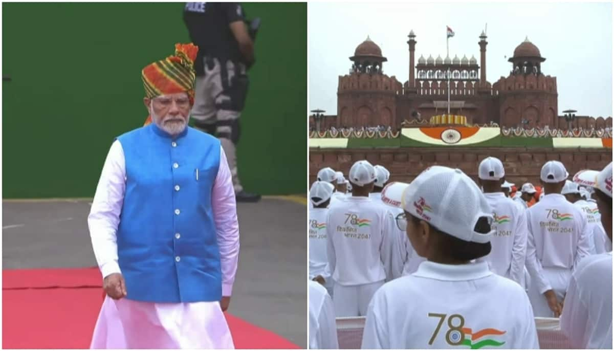 Independence Day 2024: PM Modi hoists national flag for 11th time at Red Fort (WATCH) AJR