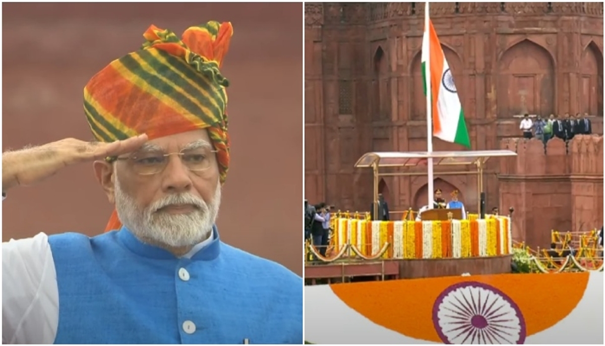 India independence day 2024 PM Modi modi address nation aftet hoisting flag at red fort ckm