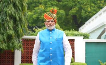 PM Narendra Modi's 11th Independence day turban 