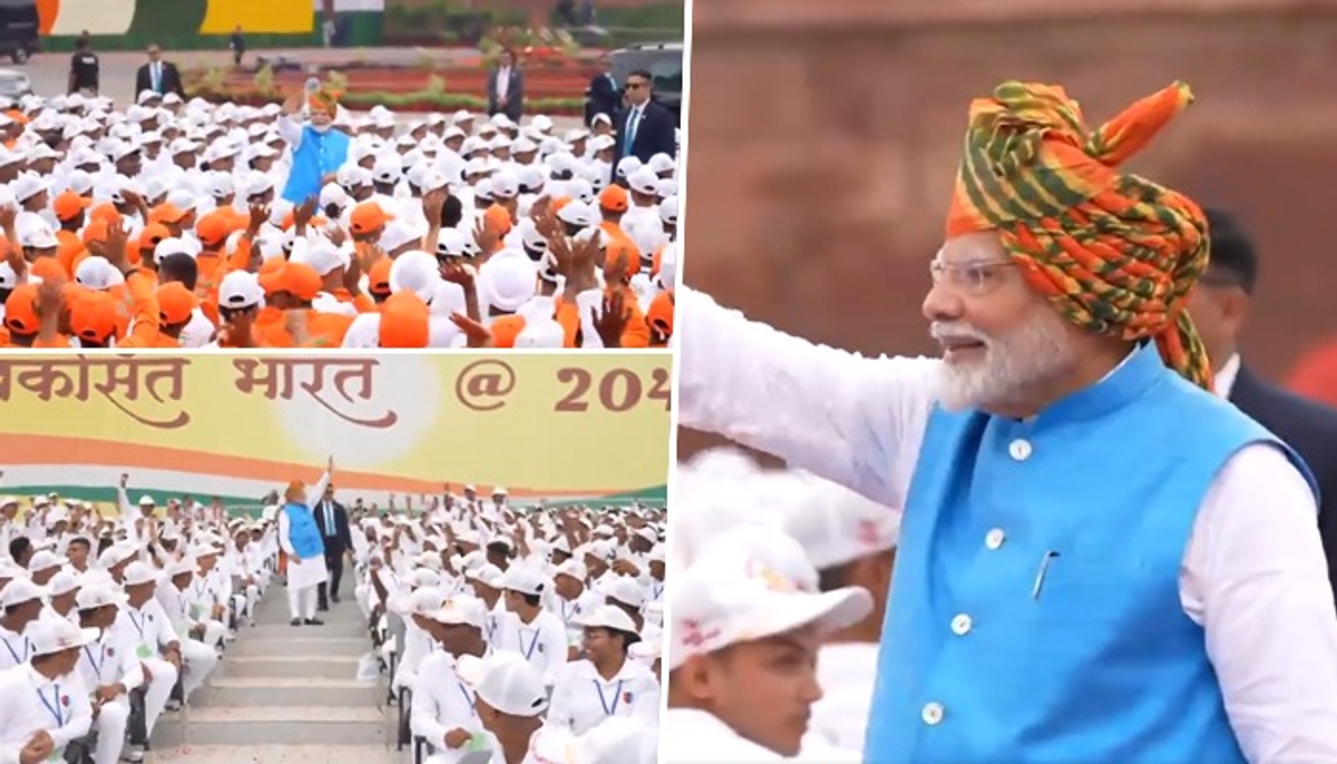 PM Modi create longest ever independence day speech record with 98 minutes ckm